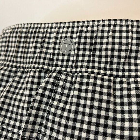 T by Talbots Women's Black White Gingham Skort - Plus Size X - NWT $79.50 - Picture 6 of 7